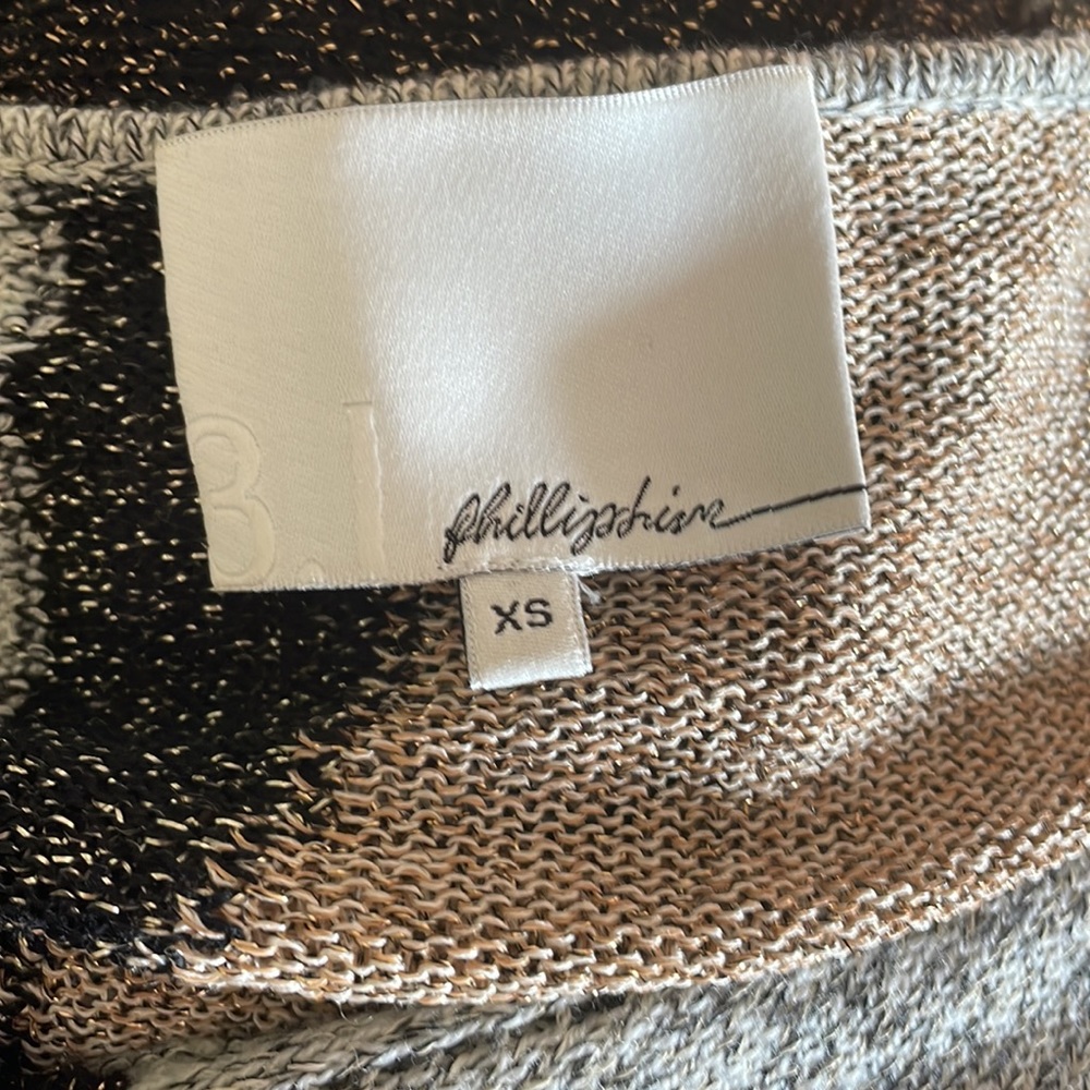 3.1 Phillip Lim wool, rayon, linen multicolored cardigan with sparkles size XS - Picture 10 of 11